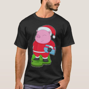 Camiseta Pacote de Natal para Suínos