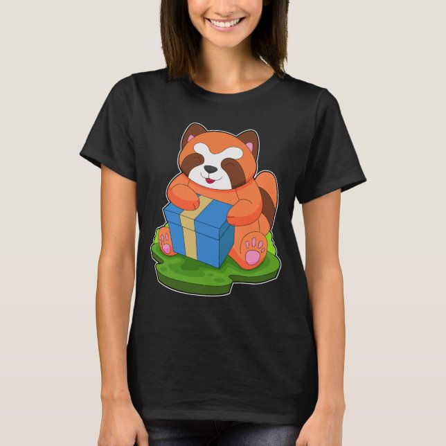 Camiseta Pacote de Natal Red Panda (Frente)