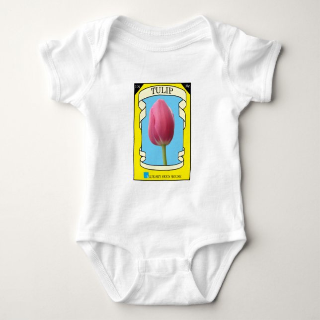 Camiseta Pacote de Semente de Tulip (Frente)