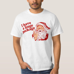 Camiseta Pacote enorme de Santa