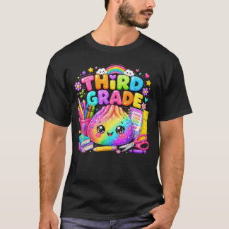Camiseta Pacote Escolar de Bolinho da Terceira Série de Vol
