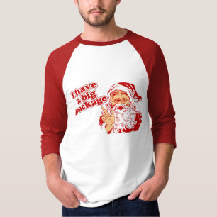 Camiseta Pacote grande de Santa