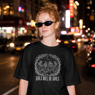 Camiseta Pacto de Bruxas Meninas Serão Meninas A