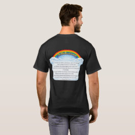 Camiseta Pacto do Arco-íris Sobre Nuvens