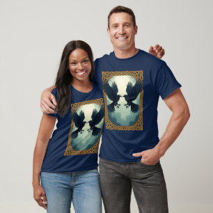 Camiseta Pacto dos Corvos Gêmeos Sob a Lua