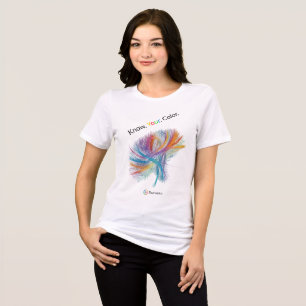 Camiseta Pactomics. Sabe. Sua. Color.