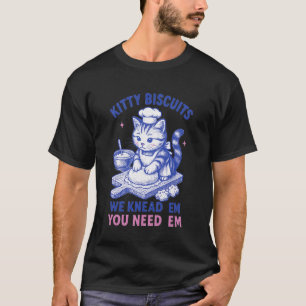 Camiseta Padaria de Biscoitos de Gatinho Presentes Engraçad