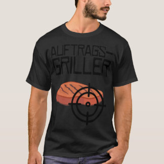 Camiseta Padaria de CHURRASCO do Chef de grelhador de pedid