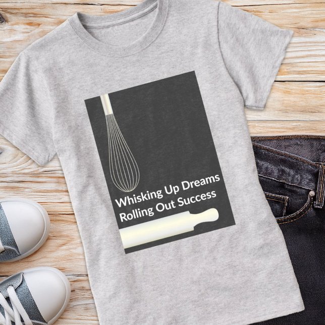 Camiseta Padaria de Confeiteiro Moderno Inspiração para Con (Criador carregado)