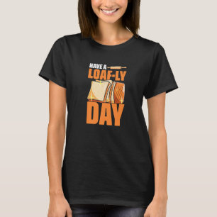 Camiseta Padaria Dia Feliz com Pão Padaria Confeitaria Pani