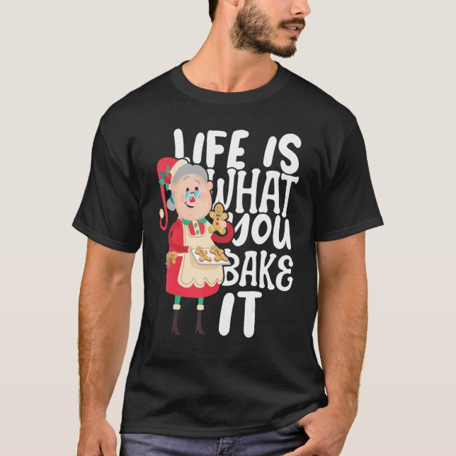 Camiseta Padaria Donut o que você Assa é Bolo Confeiteiro (Frente)