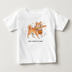 Camiseta Padaria Ladrão Shiba Inu - Cachorro Fofo carregand