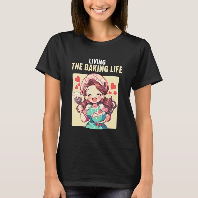Camiseta Padaria Padeiro Divertido Assar (Frente)