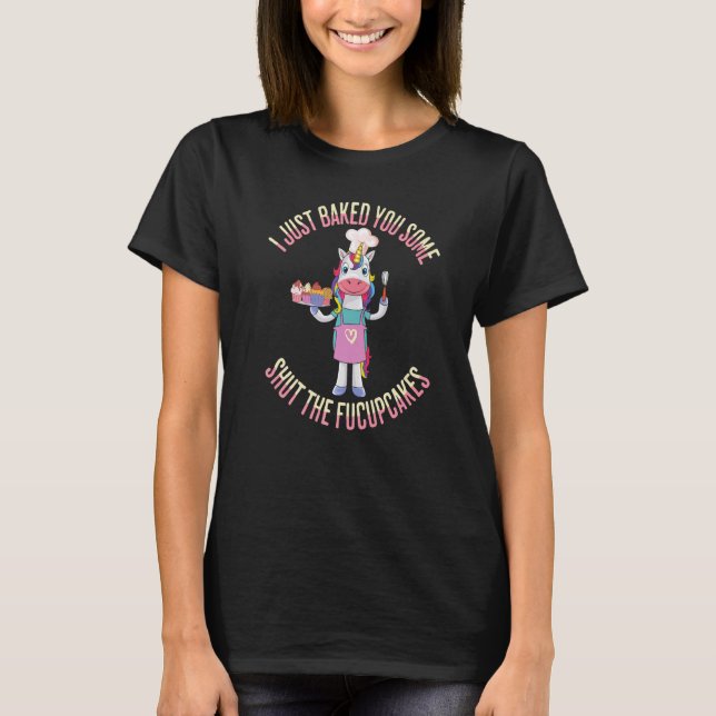 Camiseta Padaria Unicórnio Fecha Os Fucupcakes (Frente)