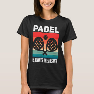 Camiseta Paddle Esporte Padel Citação Padeleur Jogador de