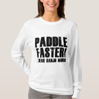 Paddle Mais Rápido Eu Ouço Música Banjo