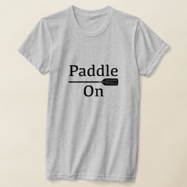 Camiseta Paddle na Design - Bella feminina+Canvas Ajustado  (Postura )