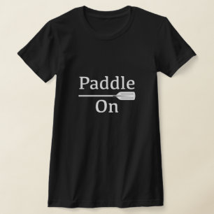 Camiseta Paddle na Design - Bella feminina+Canvas Ajustado 