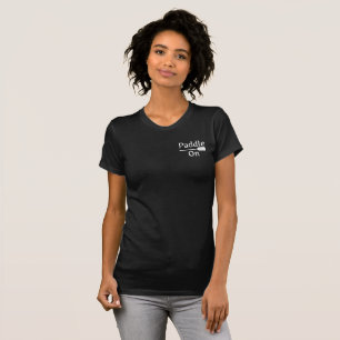 Camiseta Paddle na Design - Bella feminina+Canvas Ajustado