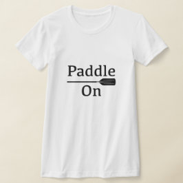 Camiseta Paddle na Design - Bella feminina+Canvas Ajustado 