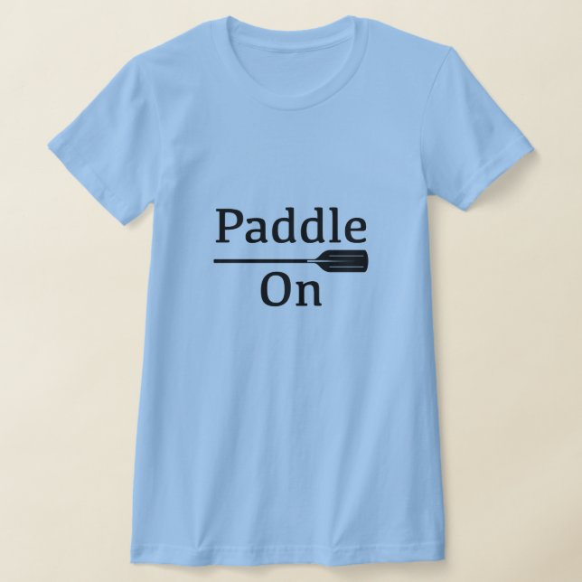 Camiseta Paddle na Design - Bella feminina+Canvas Ajustado  (Postura )