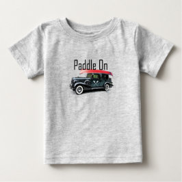 Camiseta Paddle No Classic Car Design - Baby Fine Jersey T-