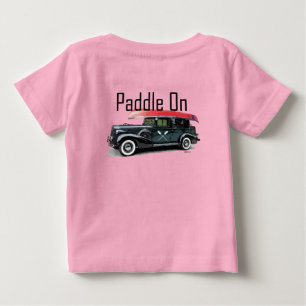 Camiseta Paddle No Classic Car Design - Baby Fine Jersey T-