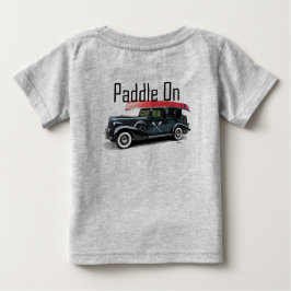 Camiseta Paddle No Classic Car Design - Baby Fine Jersey T-