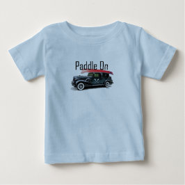 Camiseta Paddle No Classic Car Design - Baby Fine Jersey T-