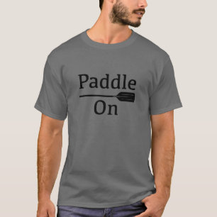 Camiseta Paddle no Design - Camisa-T Escura Básica Masculin