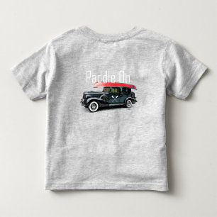 Camiseta Paddle No Design De Carro Clássico - Jerrô De To
