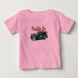 Camiseta Paddle On Classic CarDesign - Baby Fine Jersey T-S