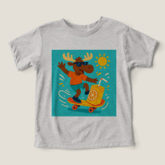 Camiseta Paddle Pops & Flip Flops – Moose de Verão Faz Mala