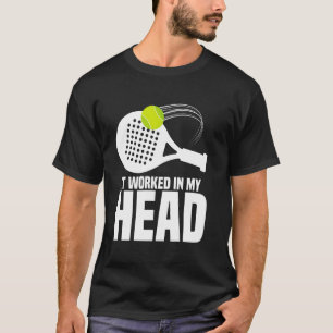 Camiseta Paddleball Fan Racket Funcionou Game Tournament Pa