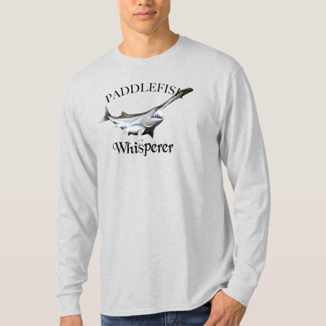 Camiseta Paddlefish Whisperer Long Sleeve (Frente)
