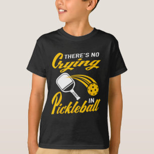 Camiseta Paddlell Tênis Dminton Não Há Chorando no Pickl