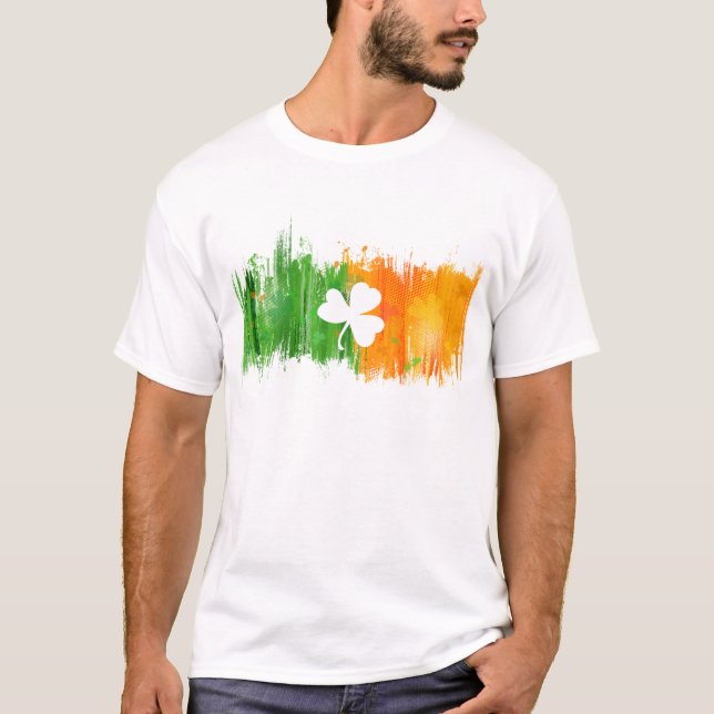 Camiseta Paddy Ink Lucky Clovers (Frente)