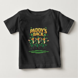 Camiseta Paddy's Back Funny Trump Rua Patrick Day Leopard