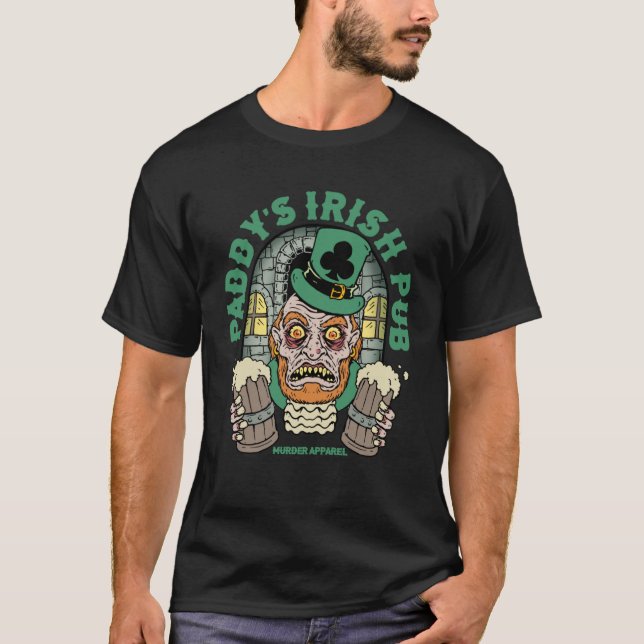 Camiseta Paddy's Irish Pub Rua Patrick s (Frente)