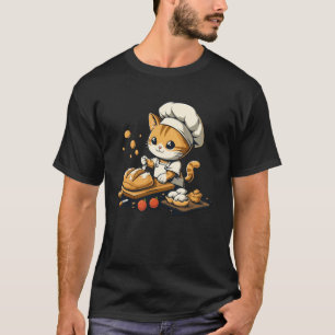 Camiseta Padeiro de Gatos Certificado Homens e Mulheres