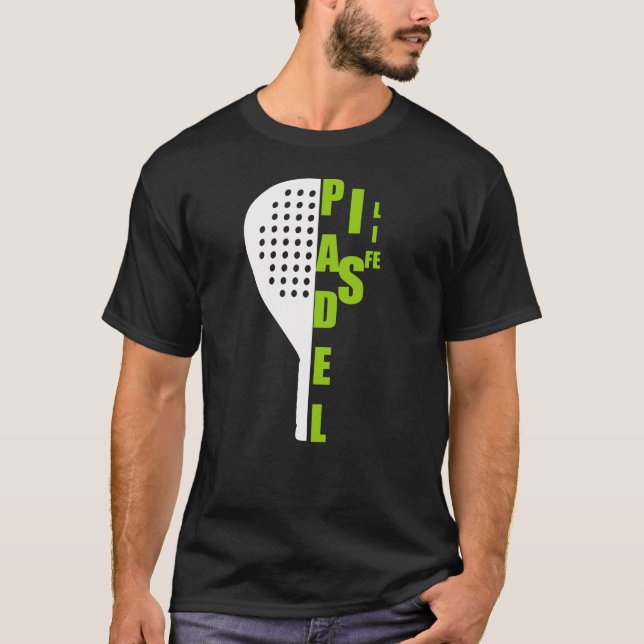 Camiseta Padel cita e diz presente para os amantes Padel  (Frente)