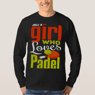 Camiseta Padel  I Love Sport Padel Girls  Padel Player