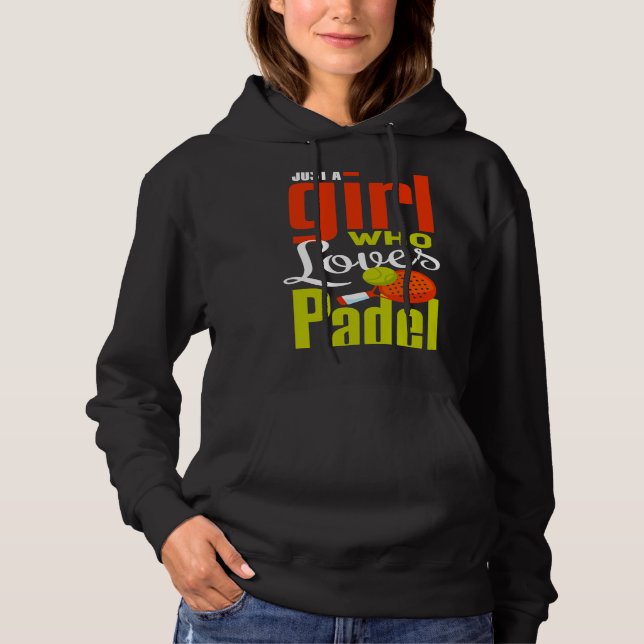 Camiseta Padel  I Love Sport Padel Girls  Padel Player (Frente)