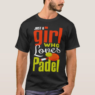 Camiseta Padel I Love Sport Padel Girls Padel Player