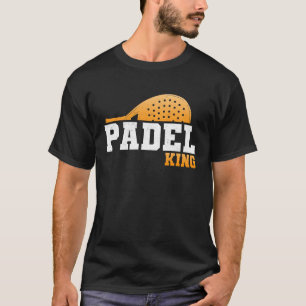 Camiseta Padel Paddle Rei Príncipe Vintage Racket Racquet 1