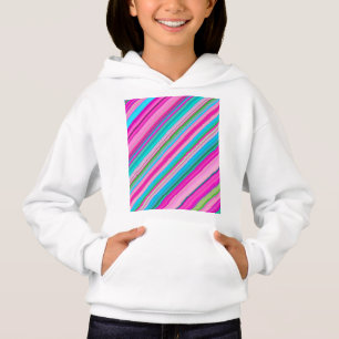 Camiseta Padrão-21056 de faixas de cores do arco-íris vibra