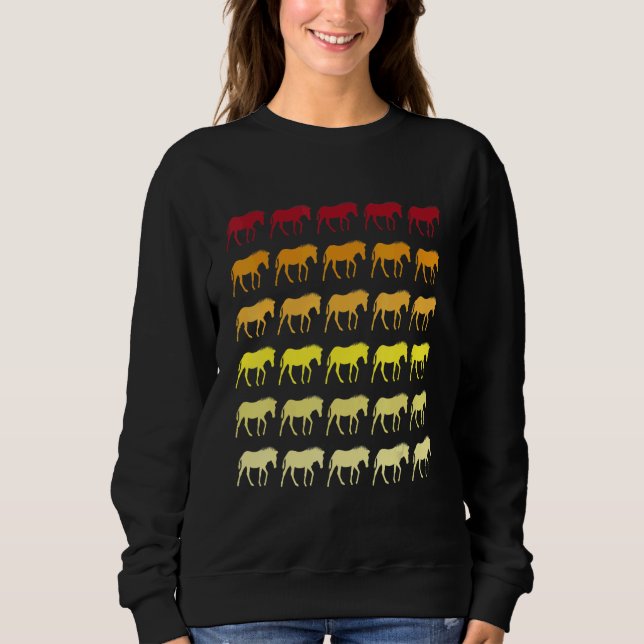 Camiseta Padrão Animal Zebra Retro (Frente)