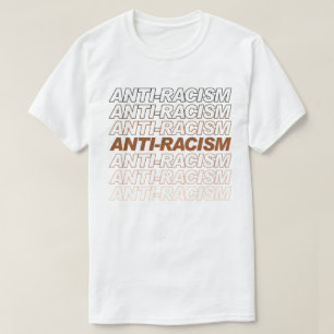 Camiseta Padrão Anti-Racismo