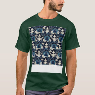 Camiseta Padrão Asiático Invisível Antigo Chinês Japonês Co