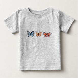 Camiseta Padrão da borboleta